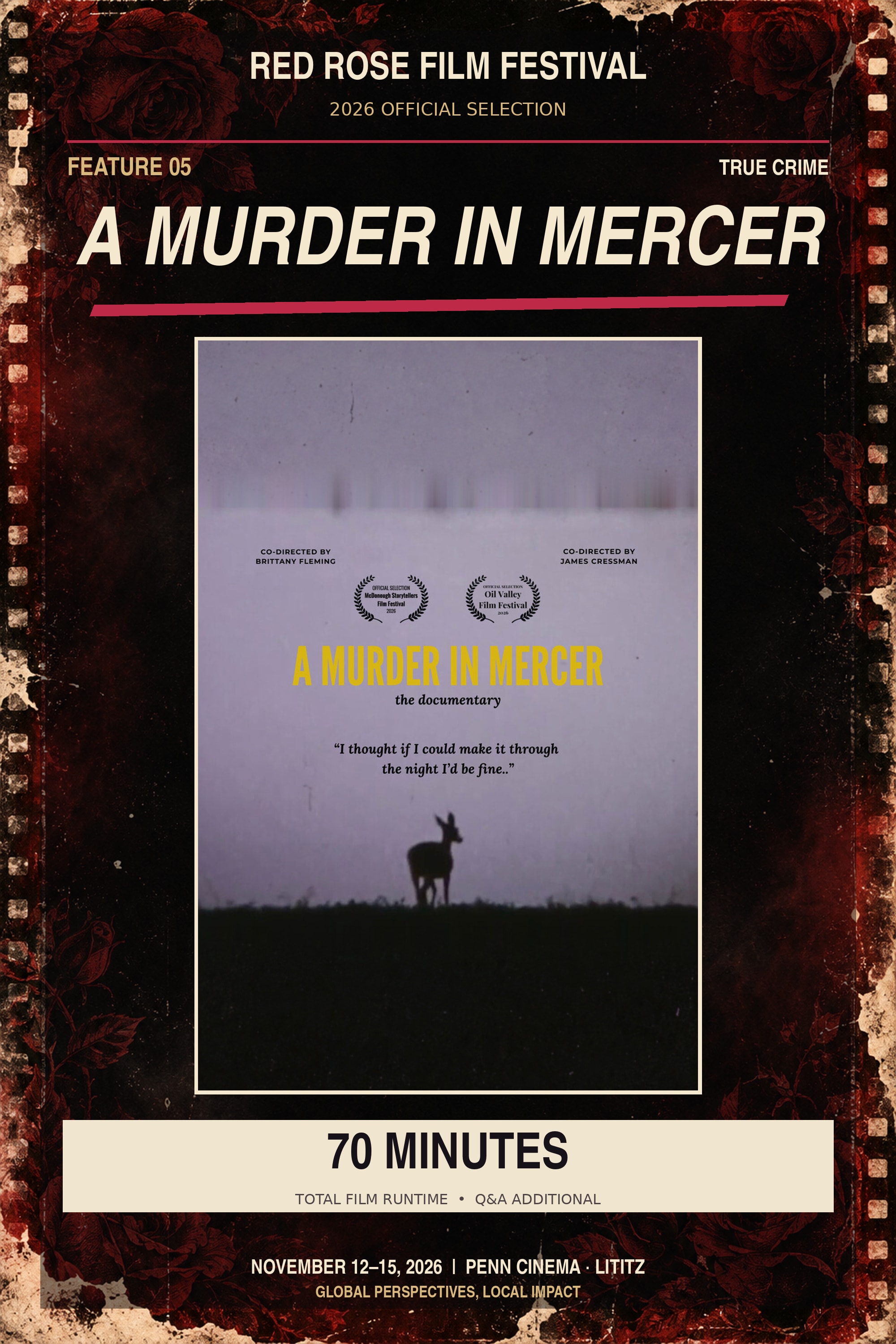 A Murder in Mercer poster